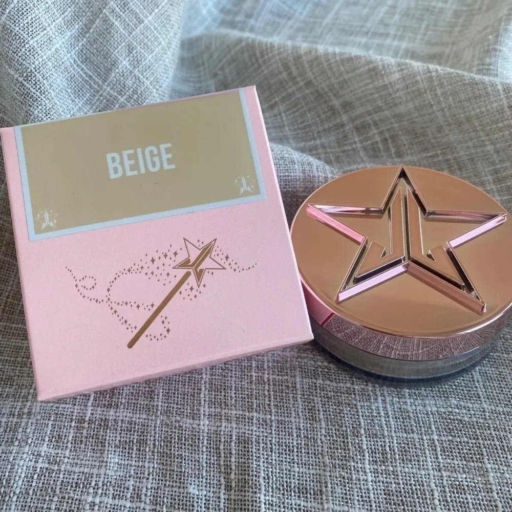 Jeffree Star Cosmetics Magic Star BEIGE Luminous Setting Powder NIB 🔥